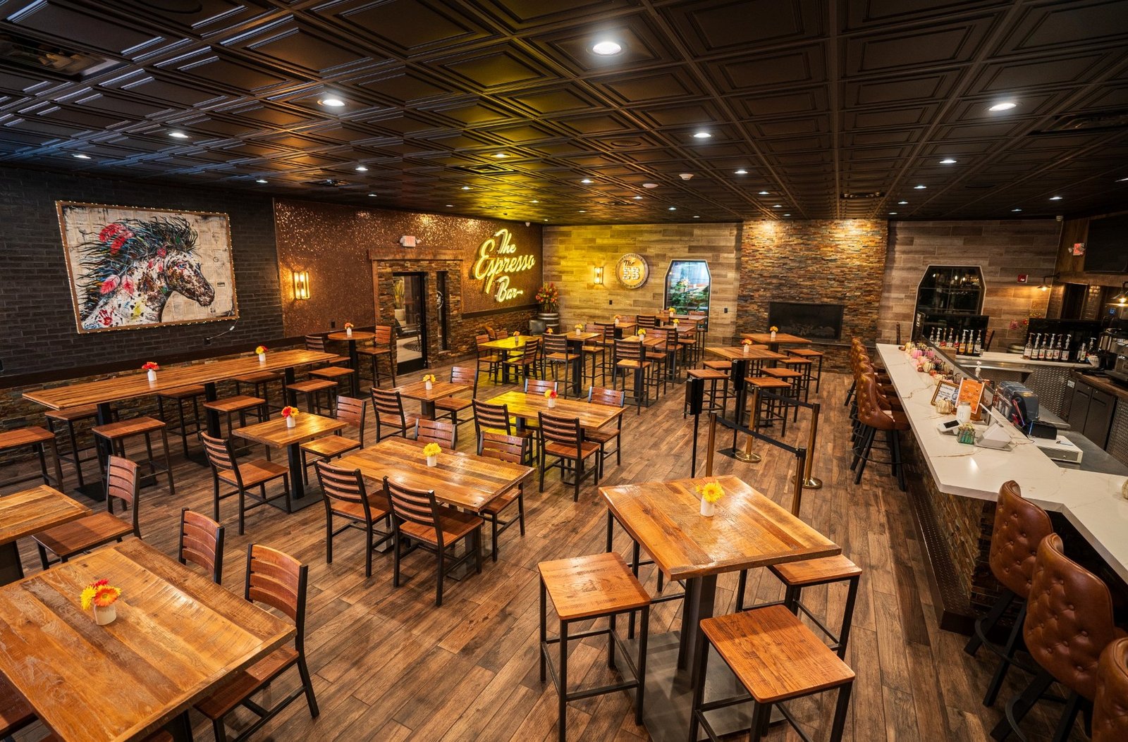 The Pour House main dining room